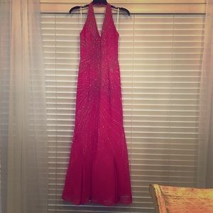 STUNNING Fuschia Gown